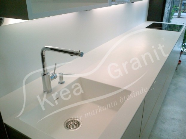 Corian Mutfak ve Banyo Tezgahları Renkleri Fiyatları