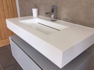 Corian Yalak Tipi Lavabo Çeşidi