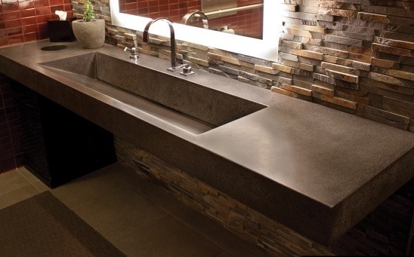 Banyo İçin Corian Tezgah Modelleri
