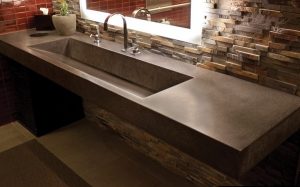 Corian Banyo Lavabo Tezgahı