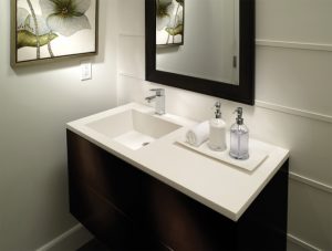 Corian Akrilik Banyo Tezgahı