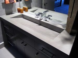 Corian Akrilik Banyo Tezgahı