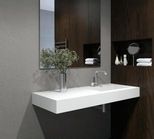 Çayyolu Corian Banyo Tezgahı