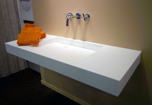 Isparta Corian Banyo Lavabosu