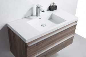 Alaplı Corian Banyo Lavabosu
