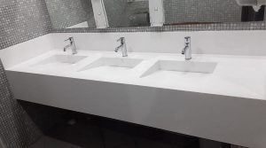 Siteler Corian Wc Tezgahı