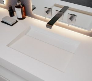 Ordu Corian Wc Tezgahı