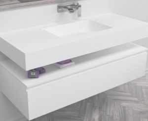 Sinpaş Corian Wc Tezgahı