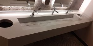 Taksim Corian Wc Tezgahı