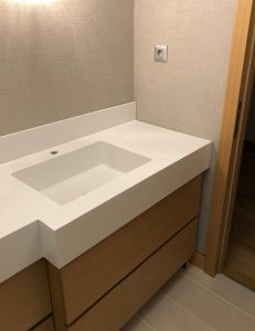 Aydınlı Corian Lavabo