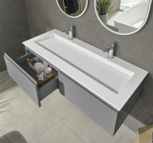Bornova Corian Lavabo Tezgah