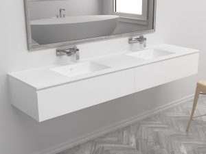 Kumburgaz Corian Banyo Lavabosu