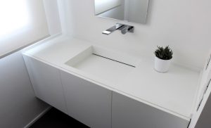 Babaeski Corian Banyo Lavabosu
