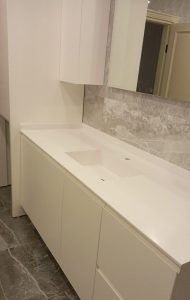Dalaman Corian Banyo Lavabosu