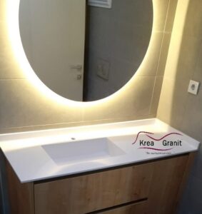 Ayazağa Corian Lavabo Tezgah