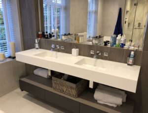 Melikgazi Corian Banyo Lavabosu